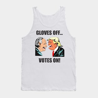 trump biden gloves off votes on comic version Tshirt and Novelty gift Tank Top